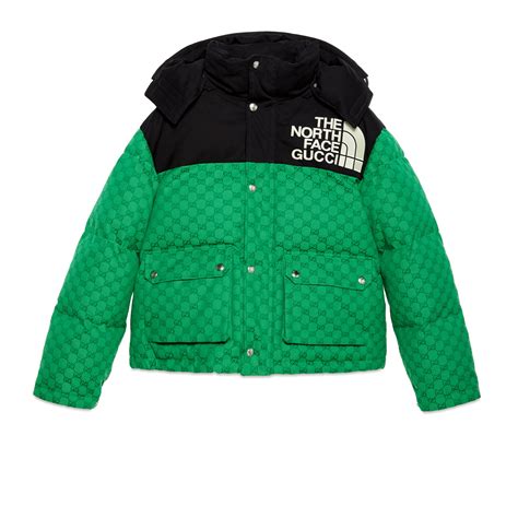 the north face gucci jas heren groen|north face gucci jacket.